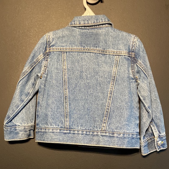 Levi's Denim Trucker Jacket Infant Size 18 M Levi’s Jean Jacket Baby Jacket Blue - Picture 4 of 14